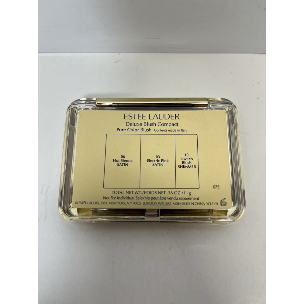 Estee Lauder Michael Kors Deluxe Blush Compact Purr Color 06 03 10 NEW No Box - Picture 4 of 4